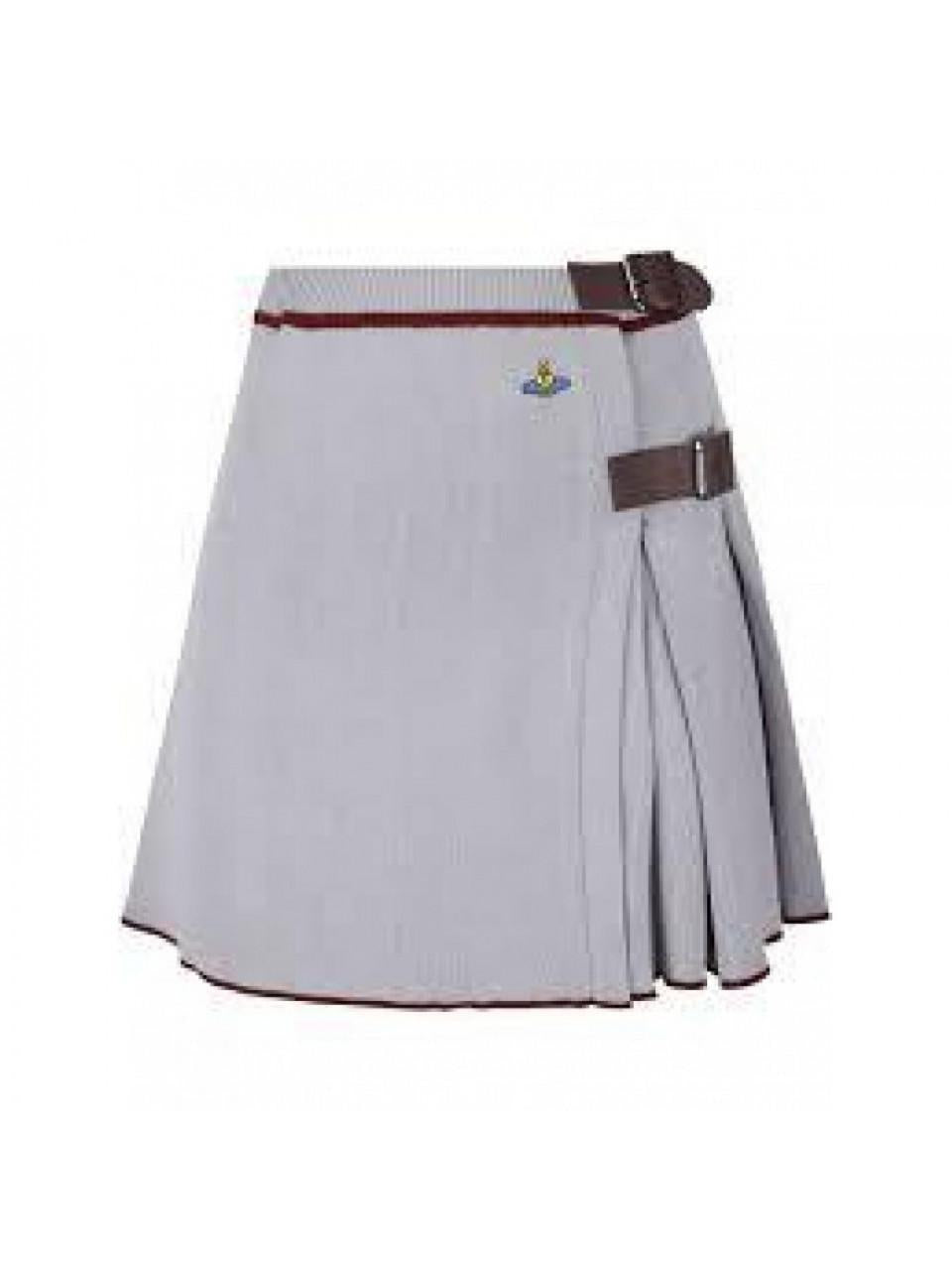 Vivienne Westwood Valentina Kilt Midi Skirt Navy Wool