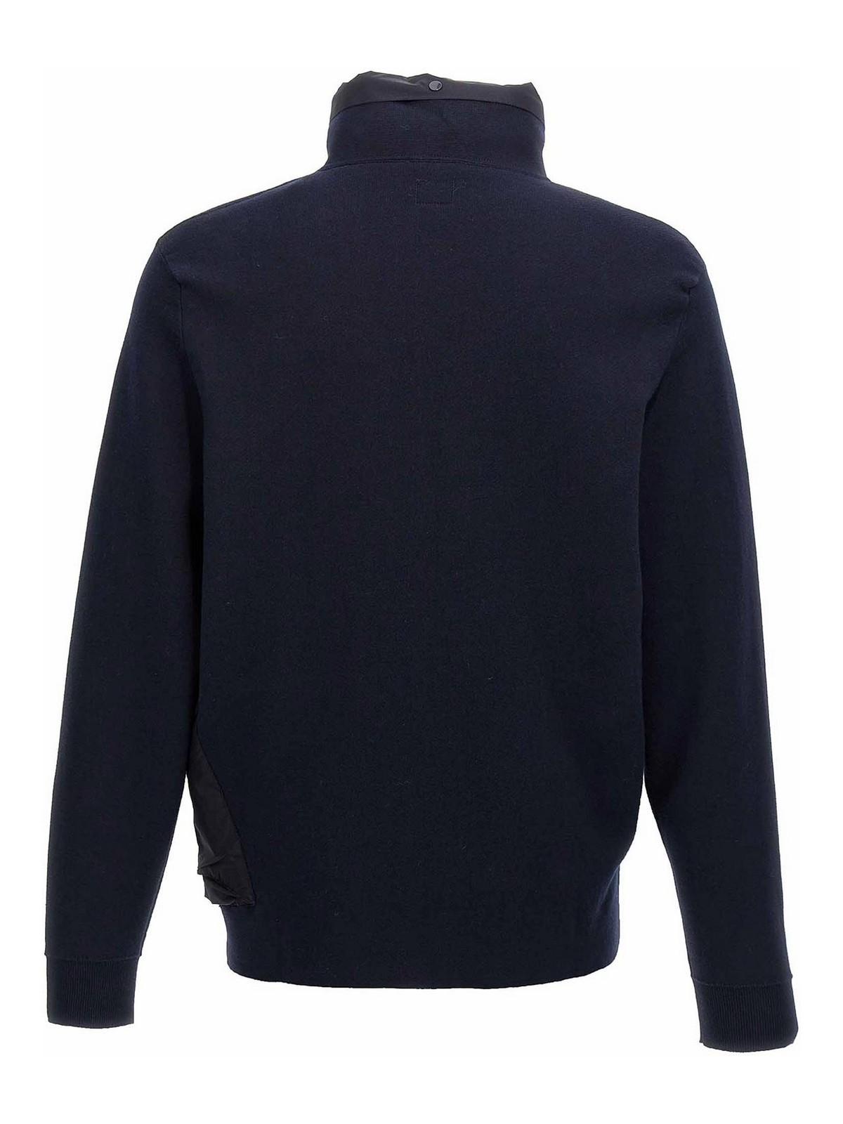 CP Company Men’s Metropolis Cotton Double Mixed Zip Hoodie 17CLKN016A006599M897