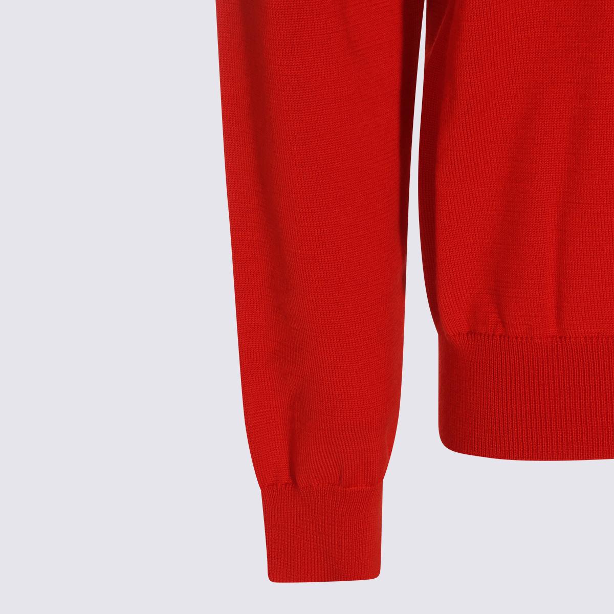 CELINE Wool Blend Round Neck Knit Sweater for Men