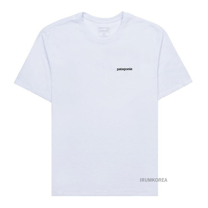 patagonia Men’s P-6 Responsibili-Tee White T-Shirt