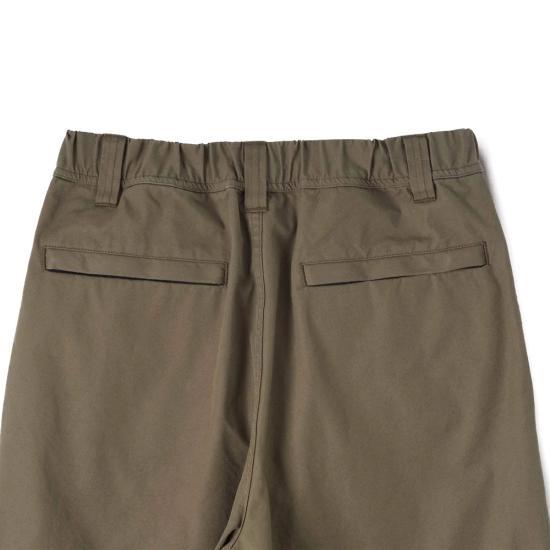 Margaret Howell Khaki Straight Classic Pants for Men MHTR0523 S25 MFVKHA