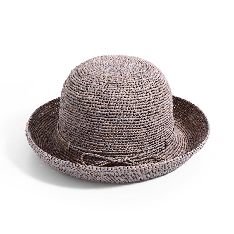 HELEN KAMINSKI Provence 8 Raffia Bucket Hat for Women 50332 ECLIPSE MELANGE