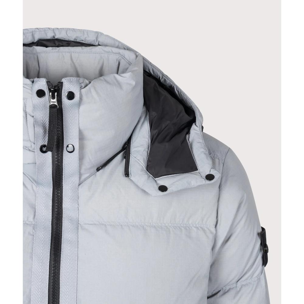 STONE ISLAND Matte Ripstop Cordura Men’s Down Jacket Black