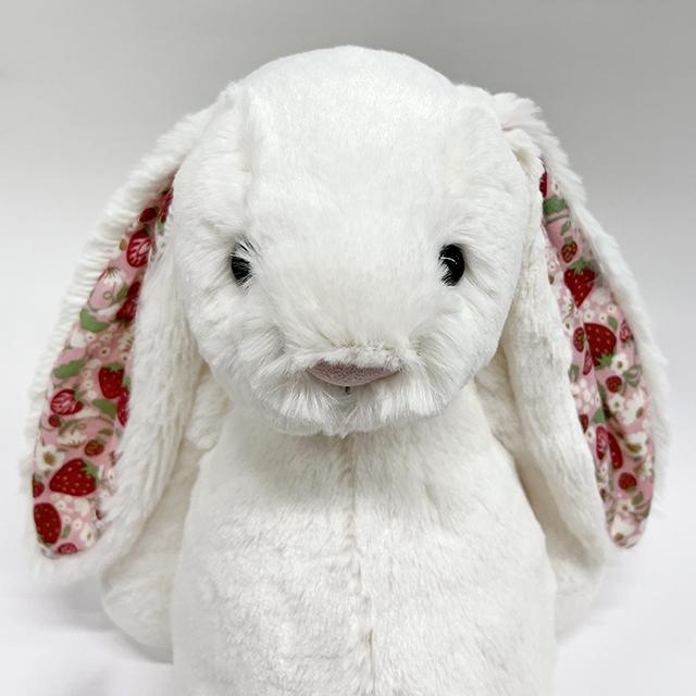 jELLYCAT Blossom Cream Bunny Berry Medium Keyring