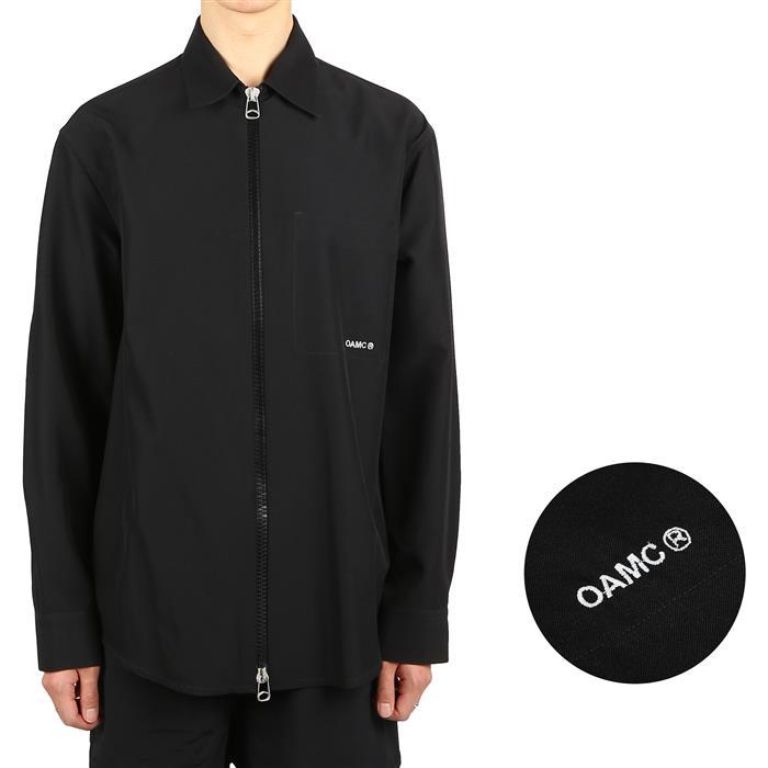 OAMC Ian Zip-Up Long Sleeve Shirt 28OAU58 PESOA009 001
