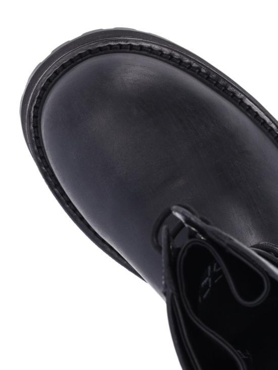BALENCIAGA Black Leather Boots
