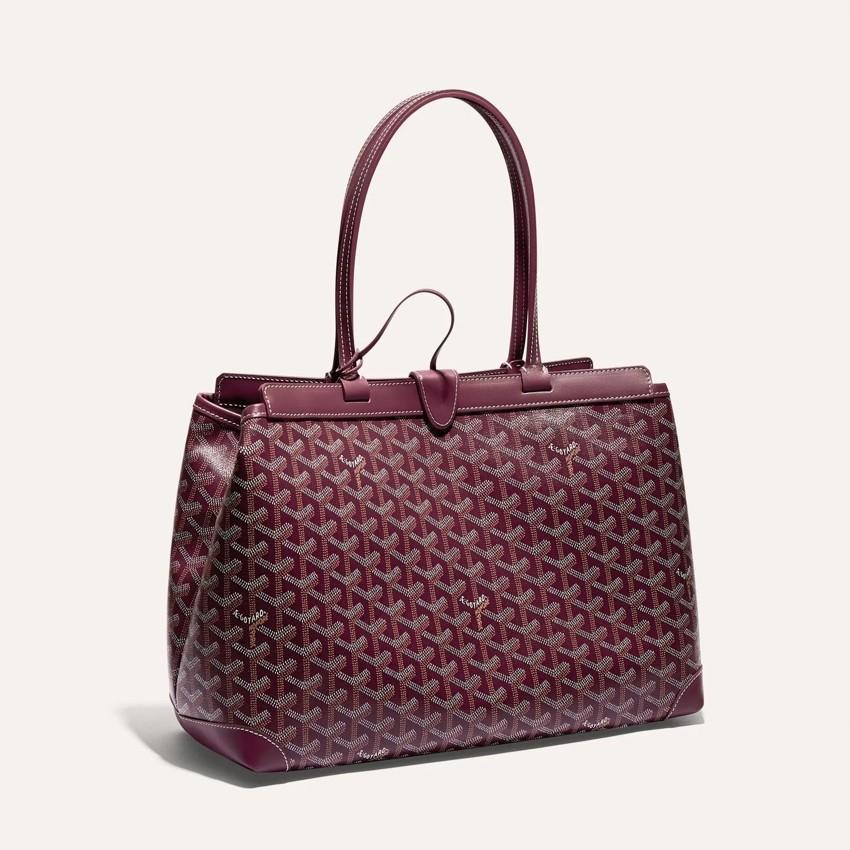GOYARD Burgundy Bellechasse Biaude PM Tote Bag for Women BELBIAPMLTY 33CL 33P