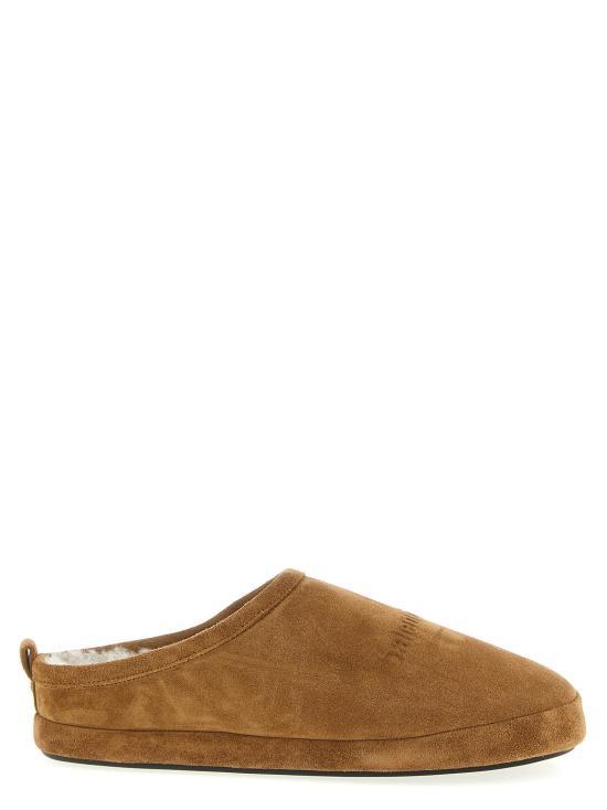BALENCIAGA Alaska Leather Backless Loafer Black
