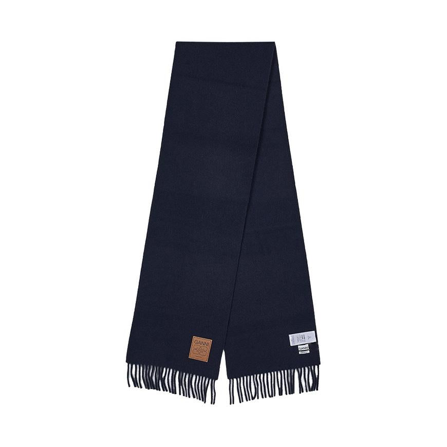 GANNI Women’s Wool Scarf/Muffler A6931 683