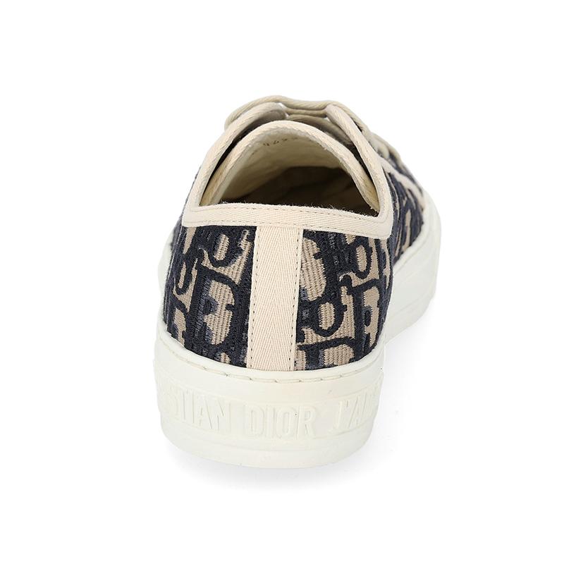 DIOR Walk'n'Dior Women's Canvas Low-Top Sneakers KCK211OBE