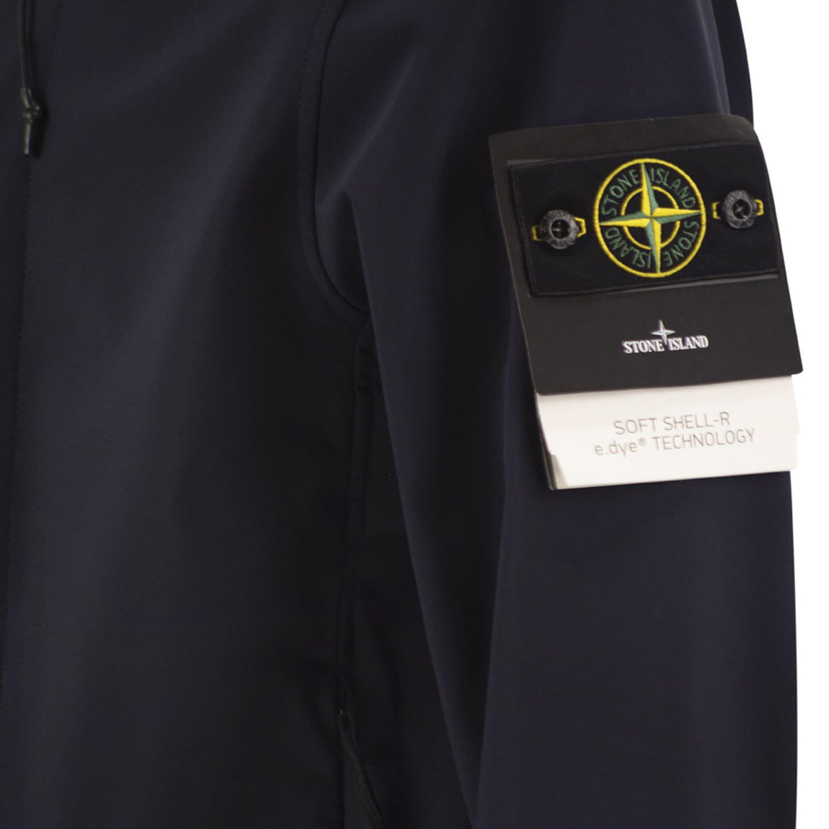 STONE ISLAND Black Nylon Bomber Jacket for Men
