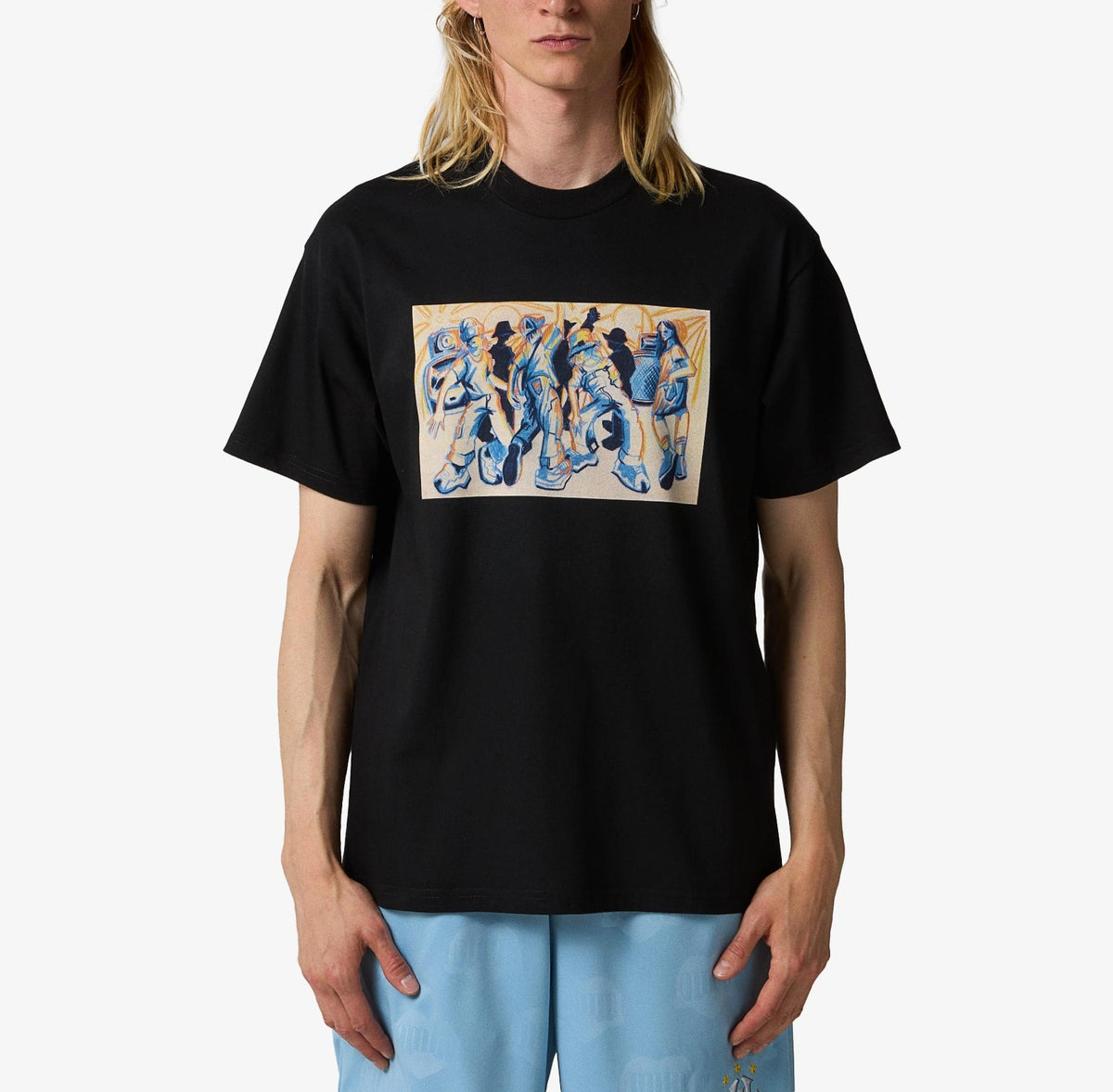 CARHARTT WIP Black Short Sleeve Graphic T-Shirt