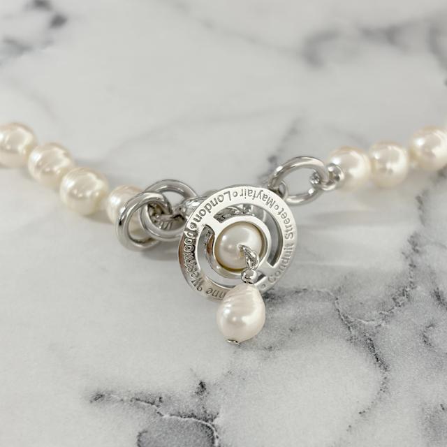 Vivienne Westwood Silver ALEKSA Pendant Necklace