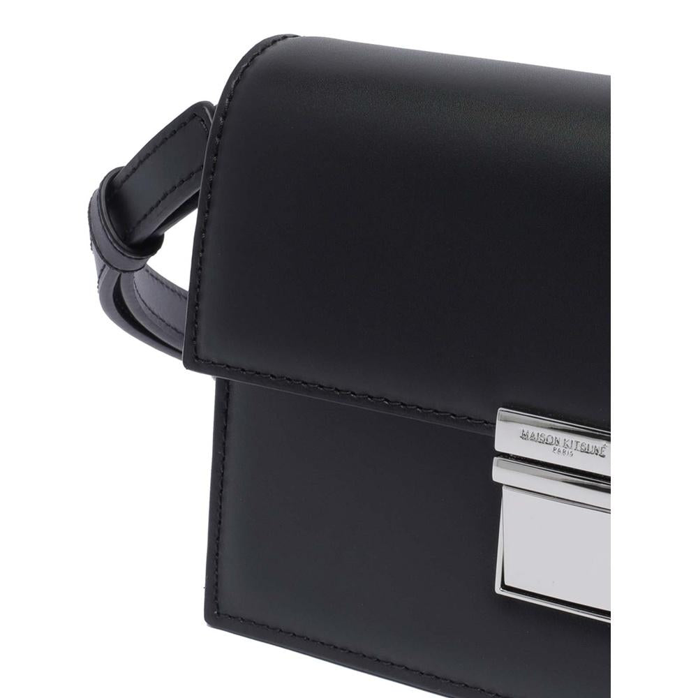 Maison Kitsune Mini Preppy Baguette Shoulder Bag