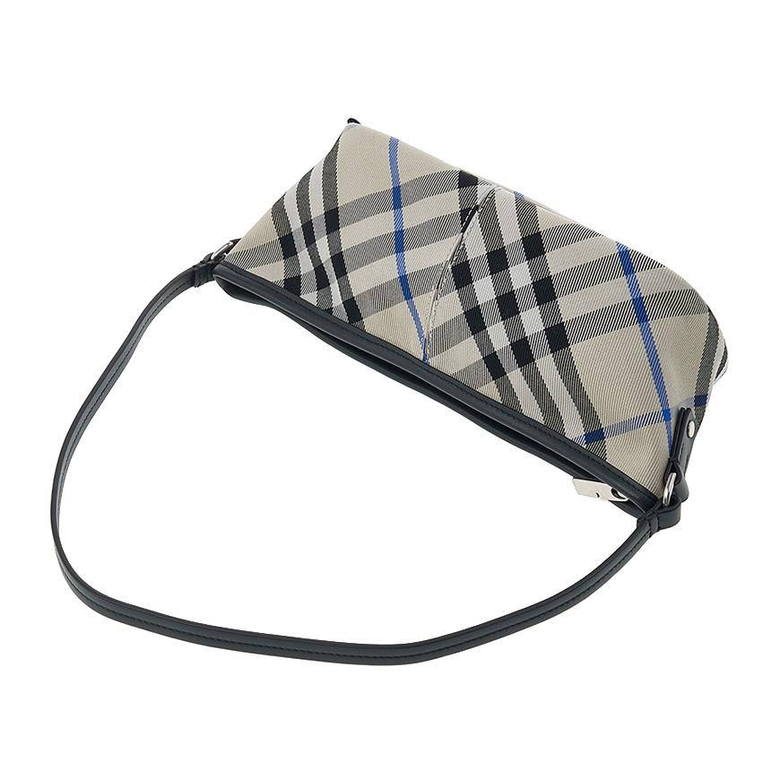 BURBERRY Women’s Check Mini Shoulder Bag 8095297 LS SIMPLE BAGUETTE CJ 1 C1310