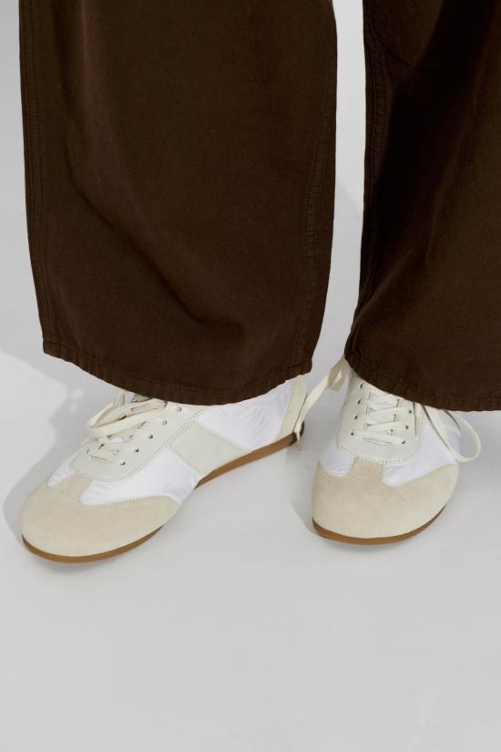 Lemaire White Leather Low-Top Sneakers FO0228 LL0216 000 WHITE DOM