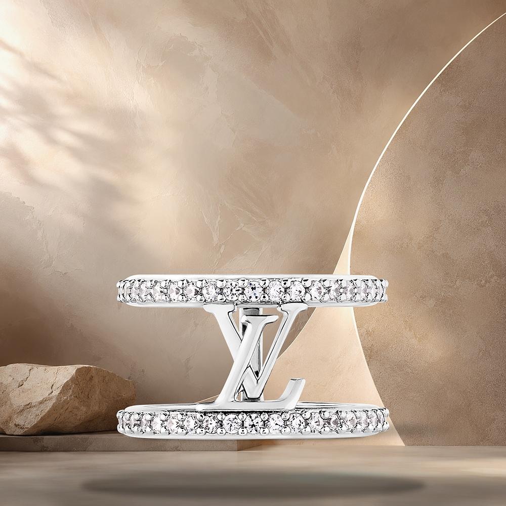 Louis Vuitton LV Iconic Ring XS Size European Sizes 46-48 M1187