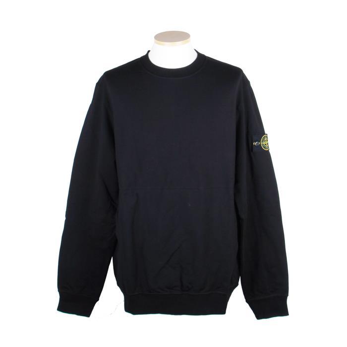 STONE ISLAND Patch Pocket Sweatshirt Black Men’s Top