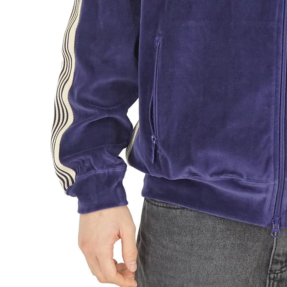 NEEDLES Velour Track Jacket Navy Unisex