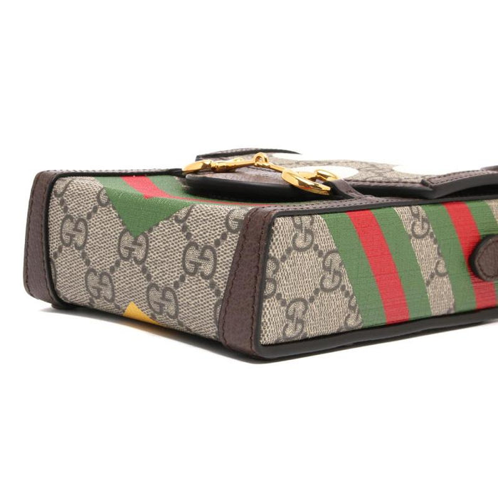 GUCCI Brown Mini Crossbody Shoulder Bag 625615 8679
