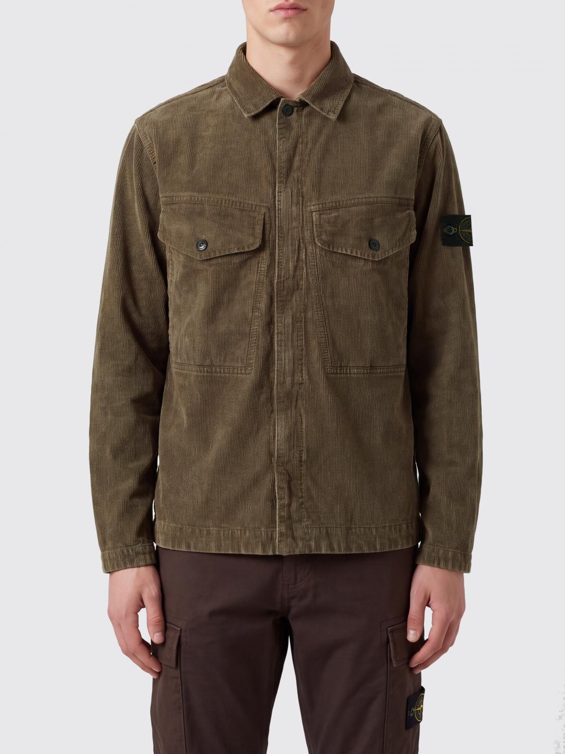 STONE ISLAND Nylon Bomber Jacket Green Men’s