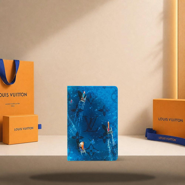 Louis Vuitton Catamaran Navy Pocket Organizer Wallet M28812