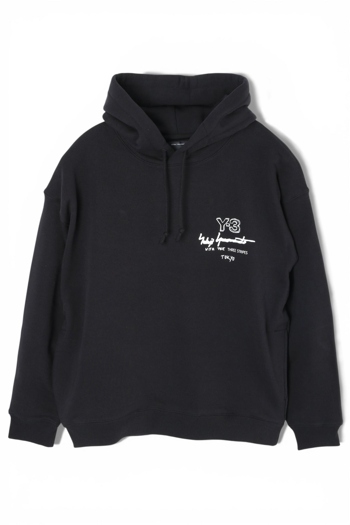 Y-3 Black Merch Hoodie Unisex Pullover