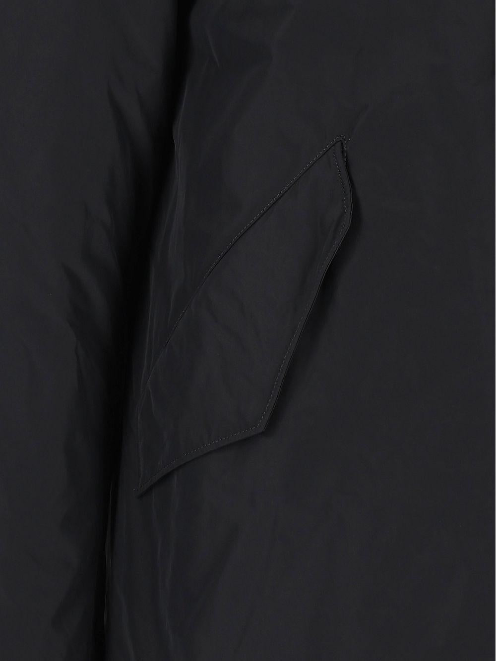 STONE ISLAND Black Down Puffer Jacket Men’s