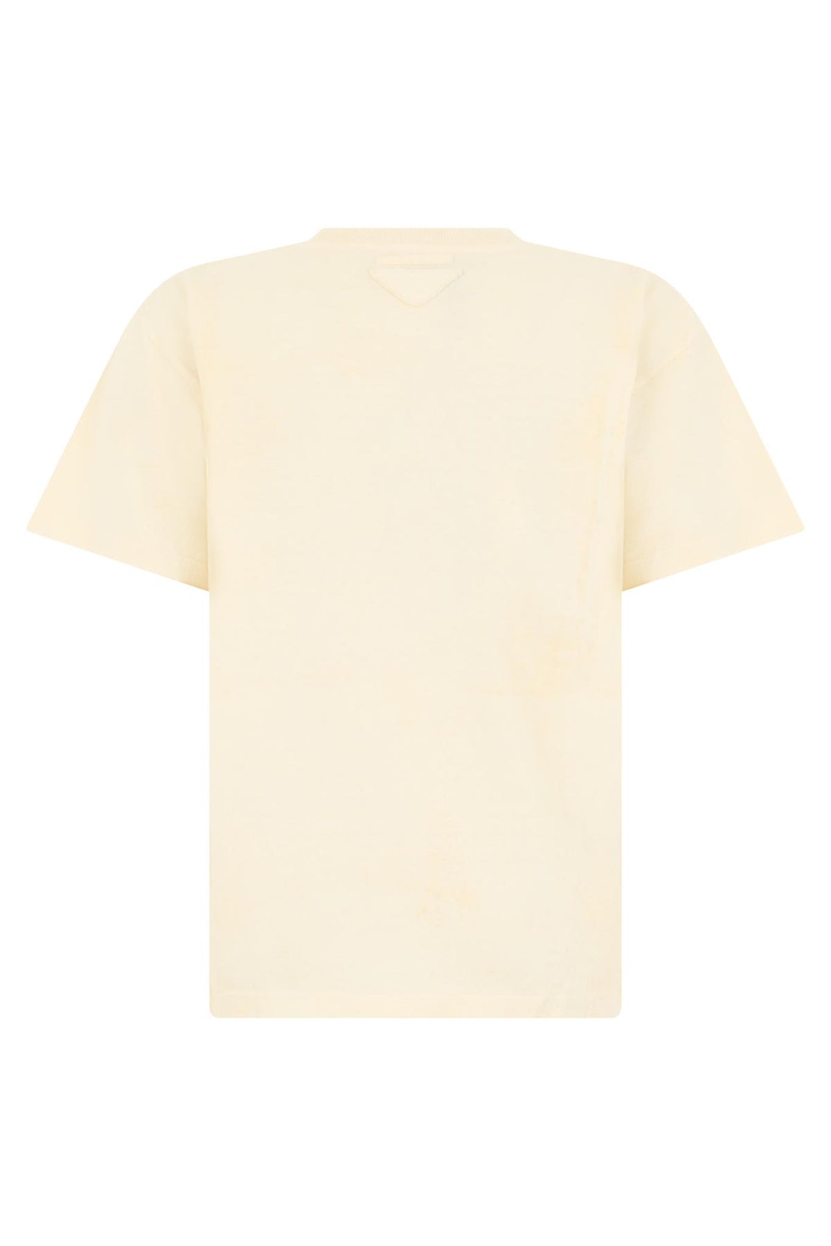 PRADA Black Cotton Short Sleeve T-Shirt for Women