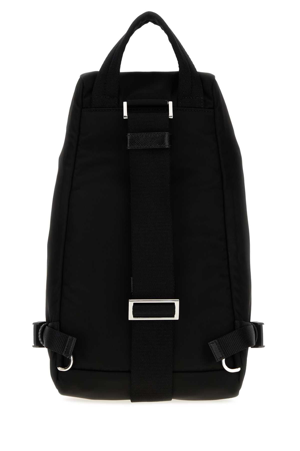 PRADA Black Nylon Backpack