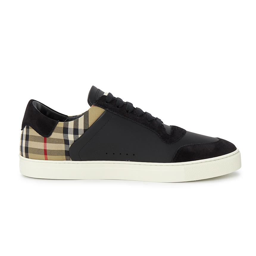 BURBERRY Check Low-Top Sneakers Men’s 8070818