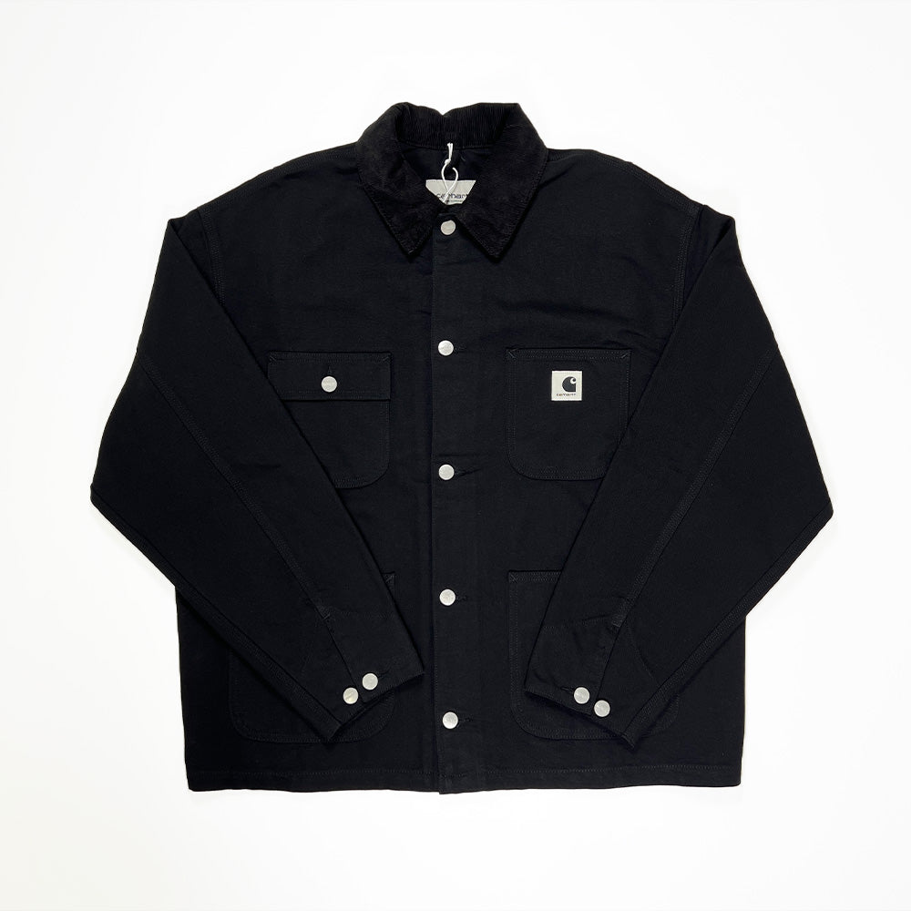 CARHARTT WIP Black OG Michigan Coat Denim Jacket Unisex I031570 00E