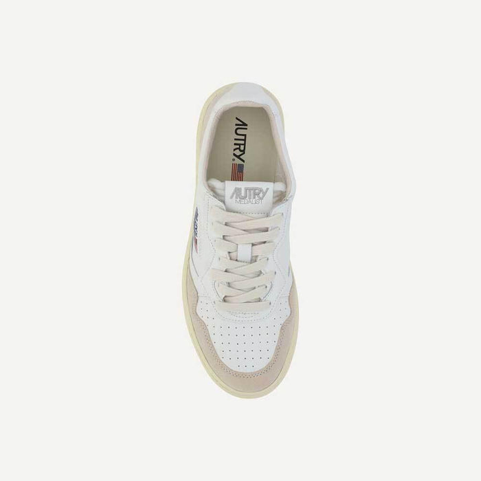 AUTRY Leather Suede Medalist Low Sneakers Men LS33