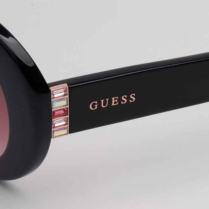 Guess Oval Round Acetate Unisex Sunglasses GU7904 01T