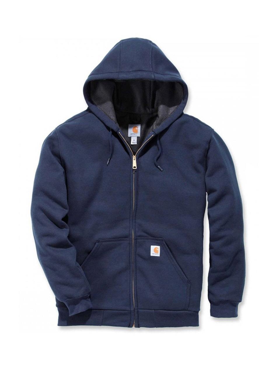 Carhartt Thermal Zip Hoodie New Navy Unisex 100632 472