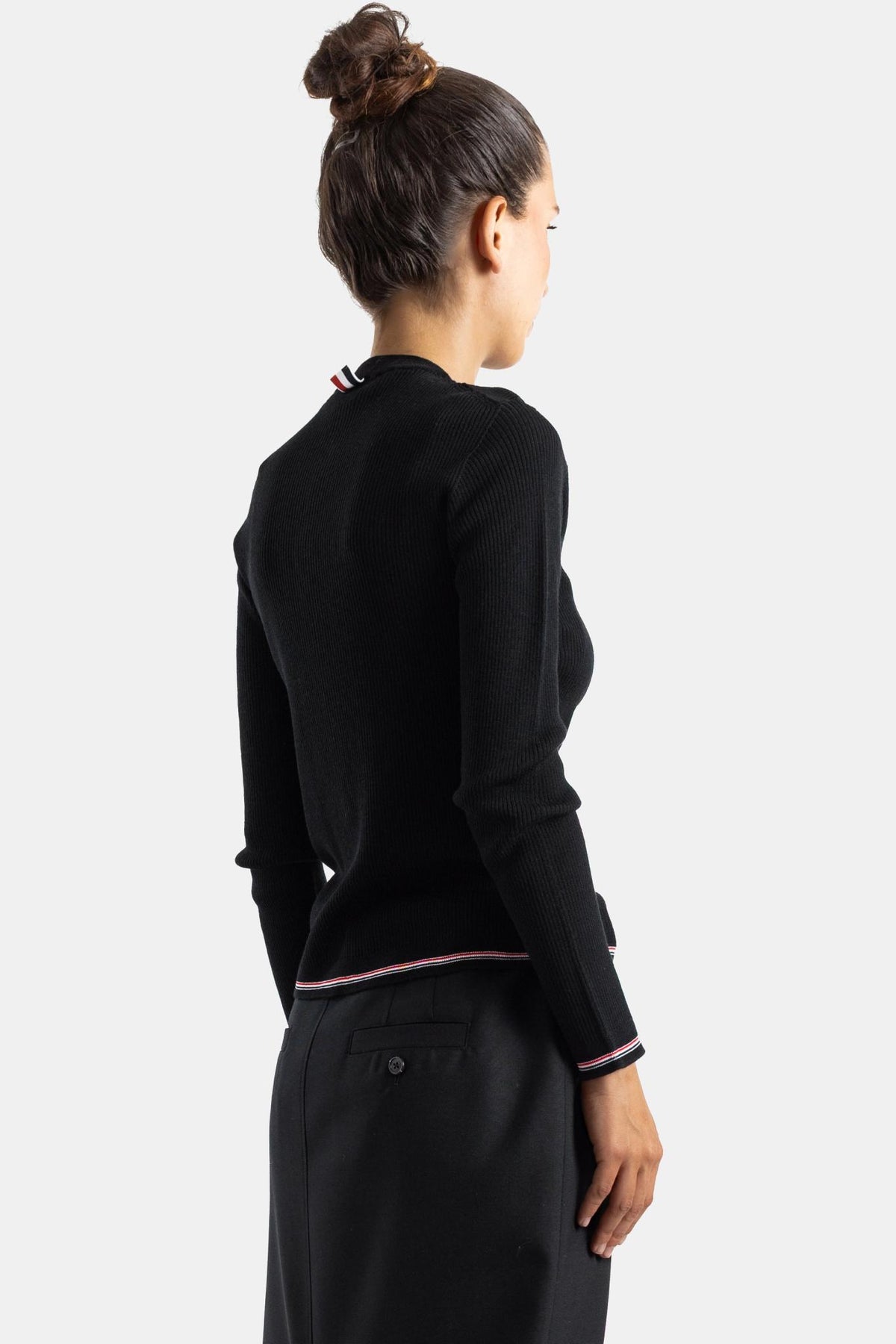 THOM BROWNE Wool Knit Cardigan