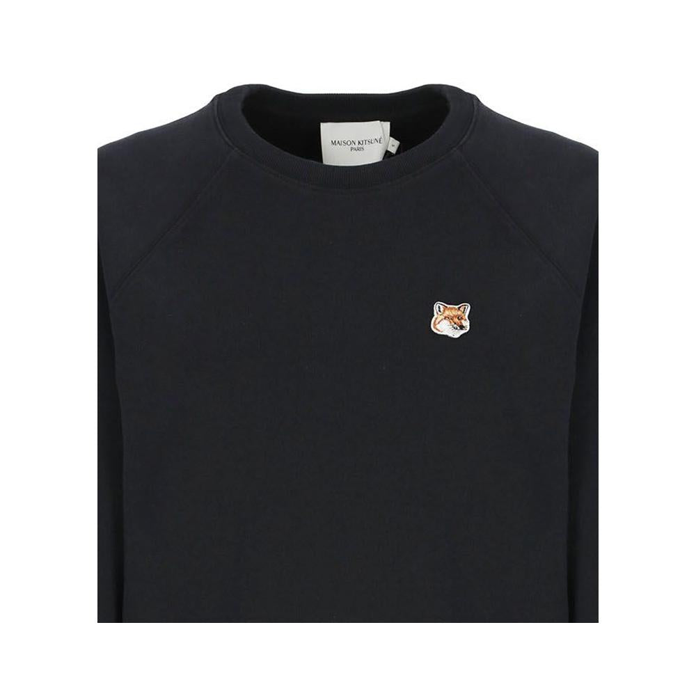 Maison Kitsune Black Fox Logo Sweatshirt Women