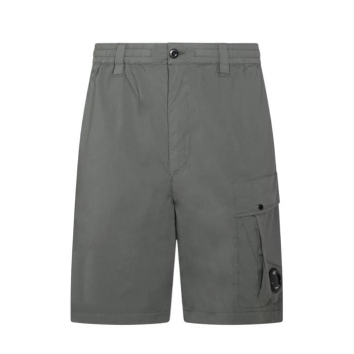 CP Company Khaki 50 Fili Stretch Loose Cargo Shorts