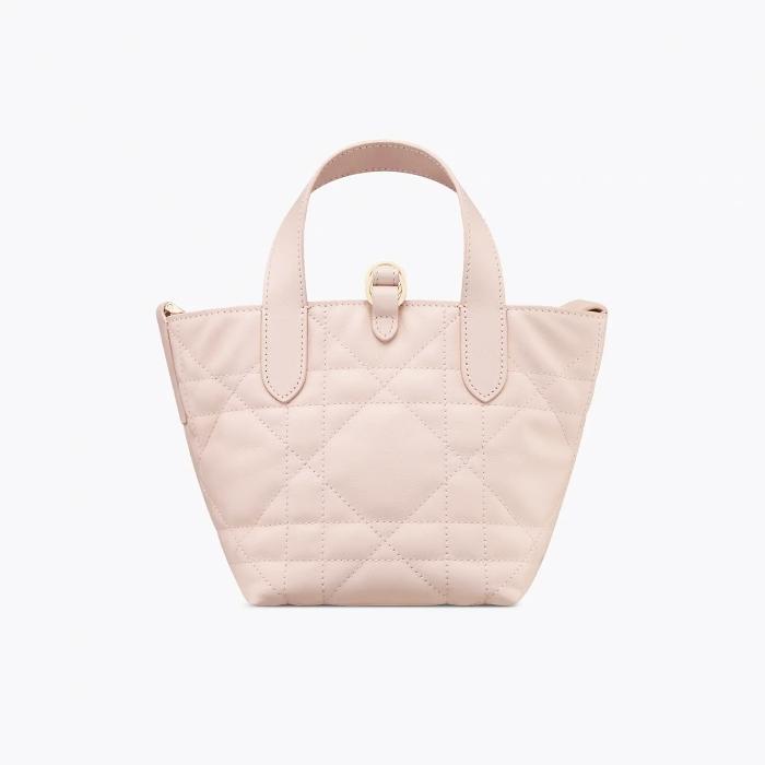 DIOR Toujours Vertical Nano Tote Bag Saffiano Leather Blue Should S6100OSNW M413