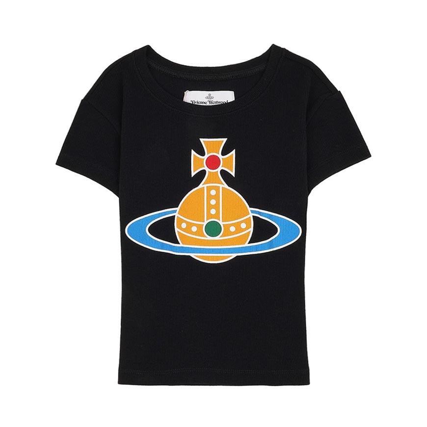 Vivienne Westwood Women’s ORB Baby Peru Tee Black T-Shirt