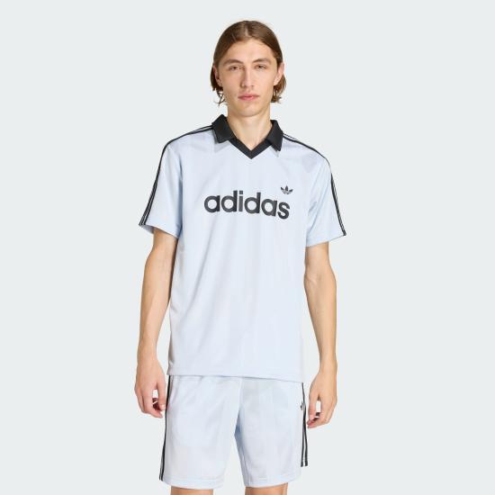 Adidas Short Sleeve T-Shirt for Men KE2453 Crystal Sky DOM