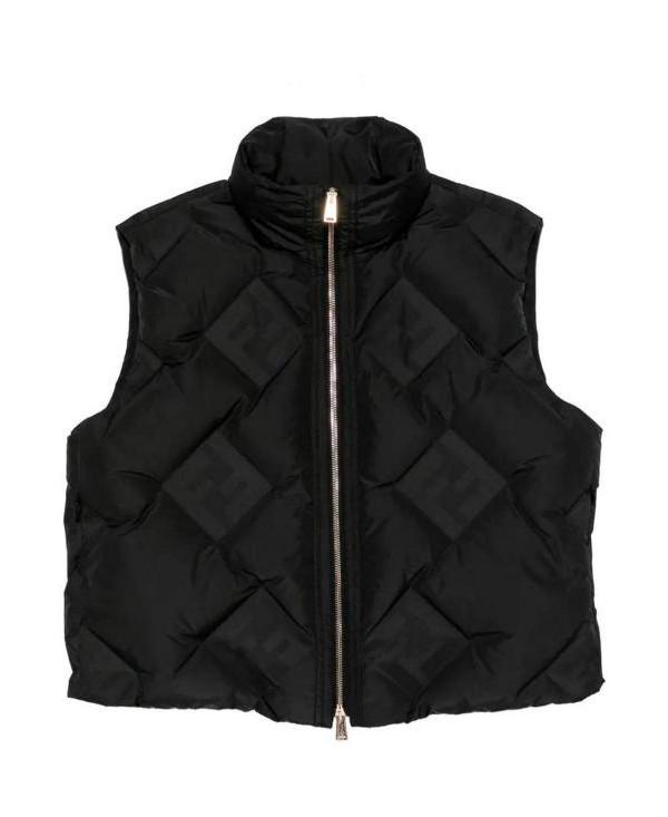 FENDI Jacquard Puffer Vest