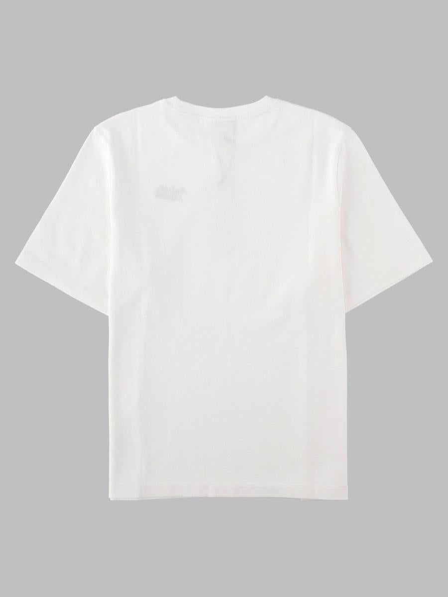 Maison Kitsune White Cotton Short Sleeve T-Shirt