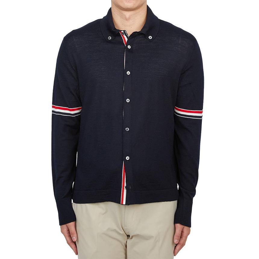 THOM BROWNE Men’s Collar Cardigan MKL005A Y1002 415