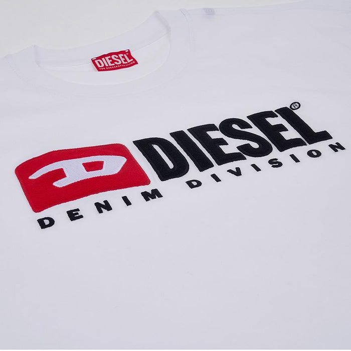 DIESEL Men’s BOXT DIV T-Shirt A14943 0GRAI 100