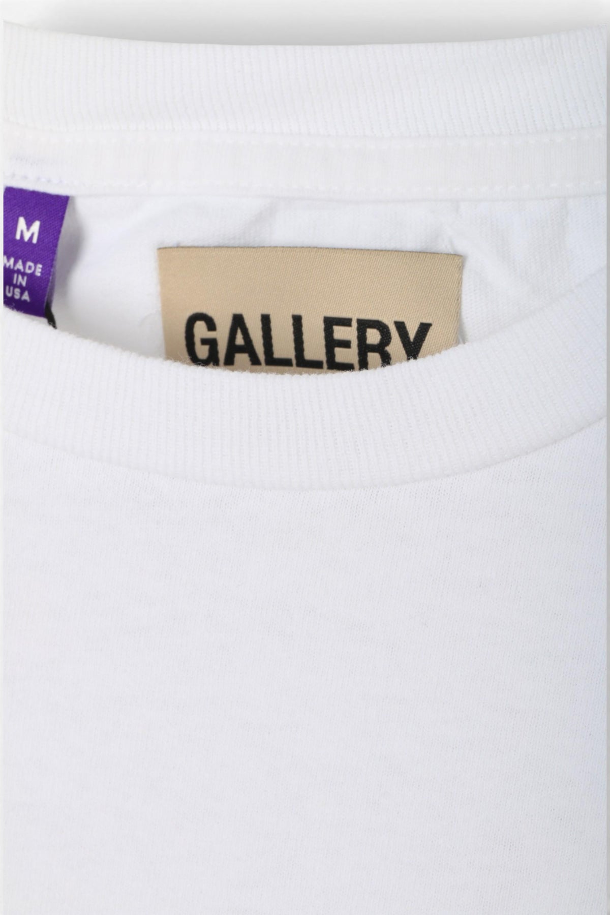 GALLERY DEPT. LA Riot White Graphic T-Shirt Unisex LRS 10012 WHTE