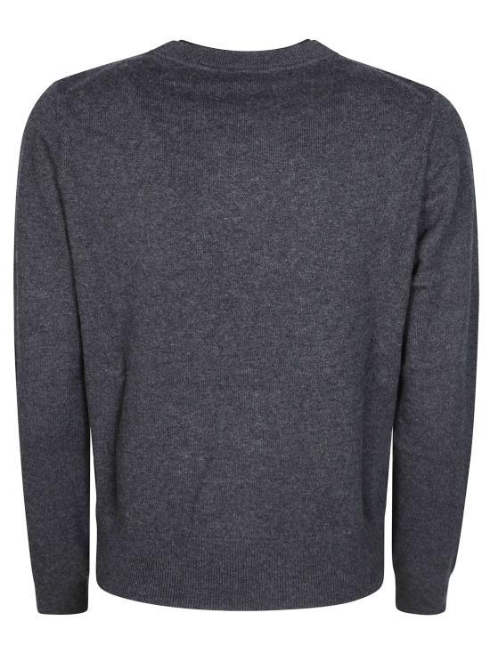Isabel Marant Anthracite Black Crewneck Knit Sweater