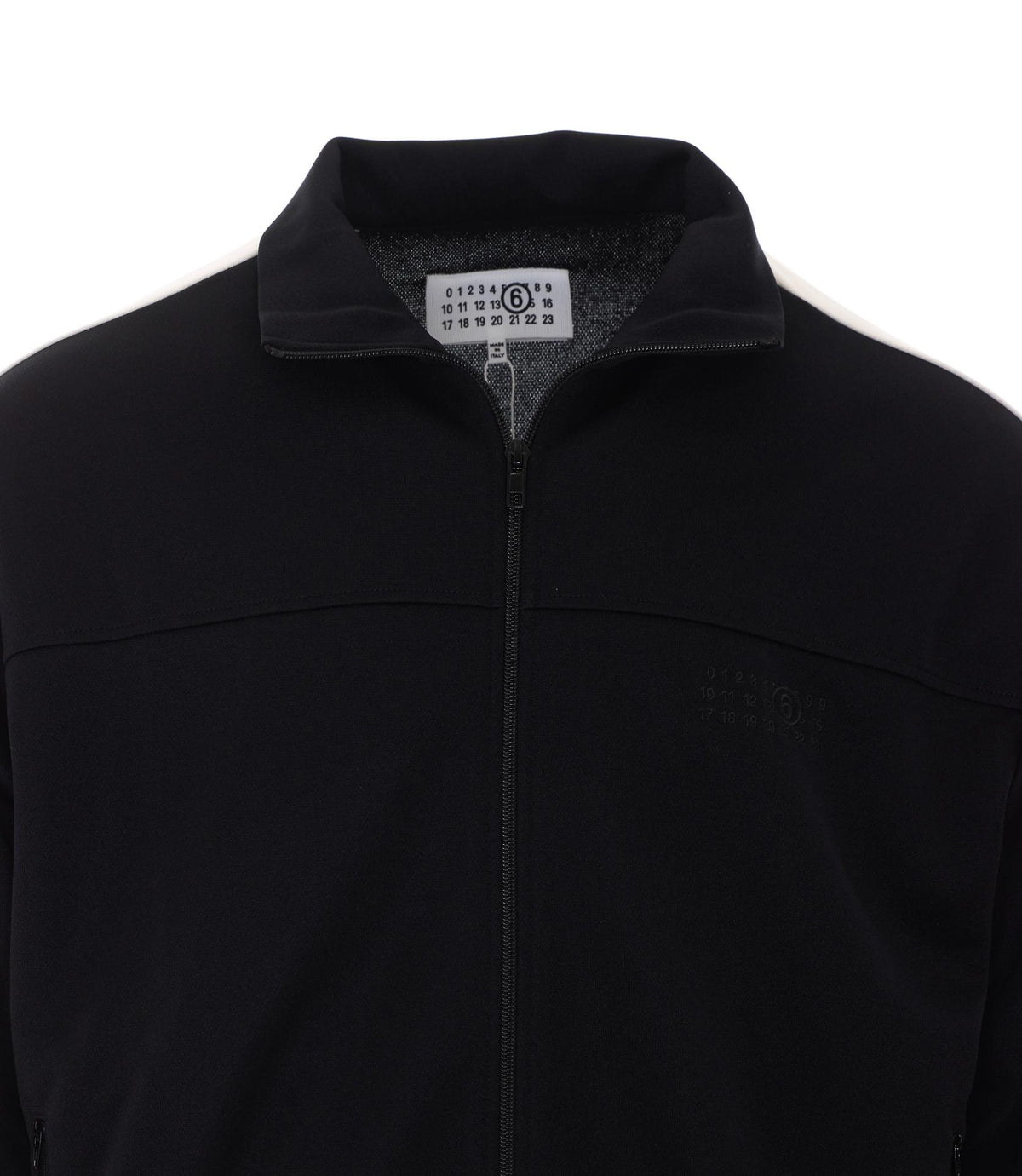 Maison Margiela Black Zip-Up Jacket