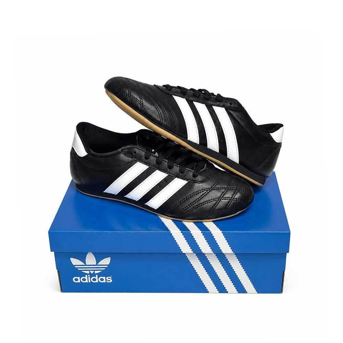Adidas Core Black Cloud White Taekwondo Lace Low-Top Sneakers
