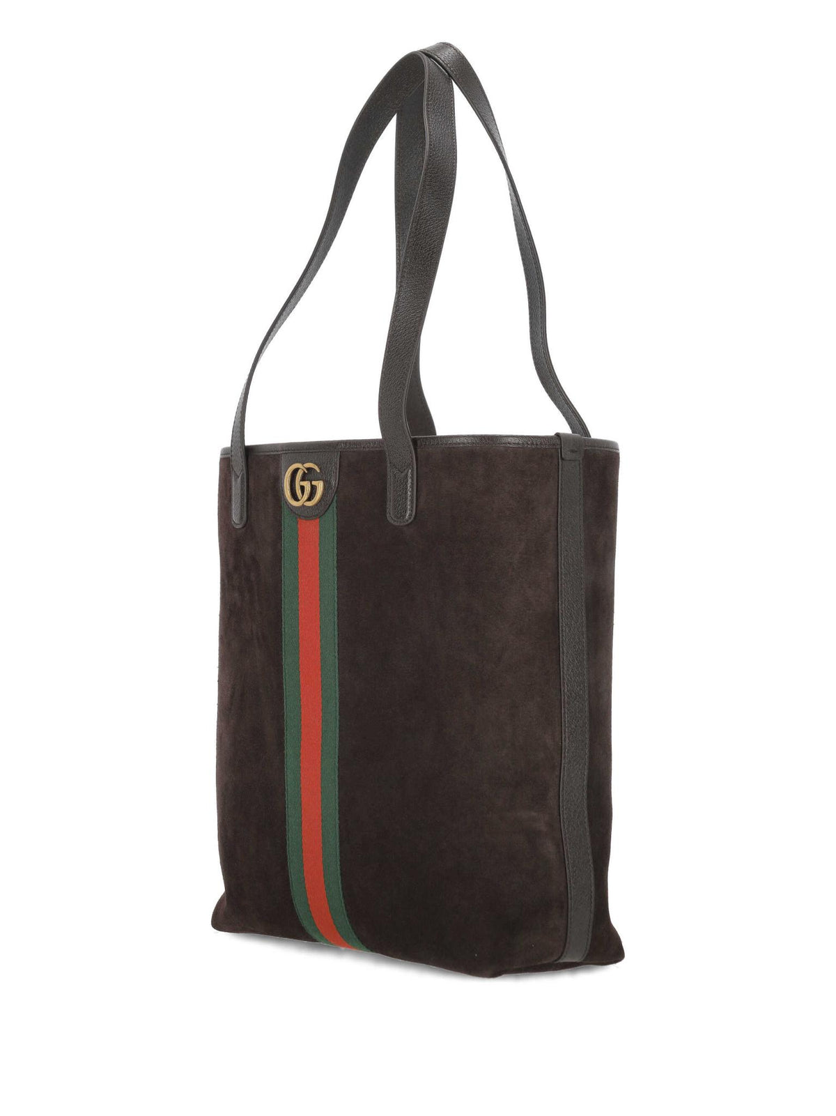 GUCCI Brown Leather Tote Bag for Men